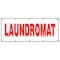 Signmission LAUNDROMAT BANNER SIGN wash fold coin laundry dry cleaning 24 hour open B-120 Laundromat - alternate 1